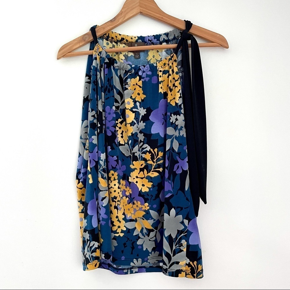 Fenn Wright Manson Botanical Floral Sleeveless Top Large